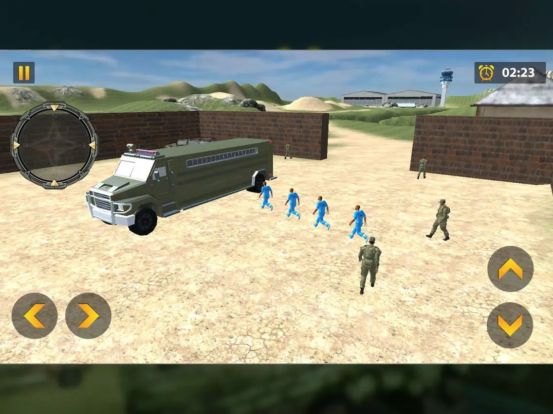 Captures d'écran de Army Criminals Transport Plane iPad 
