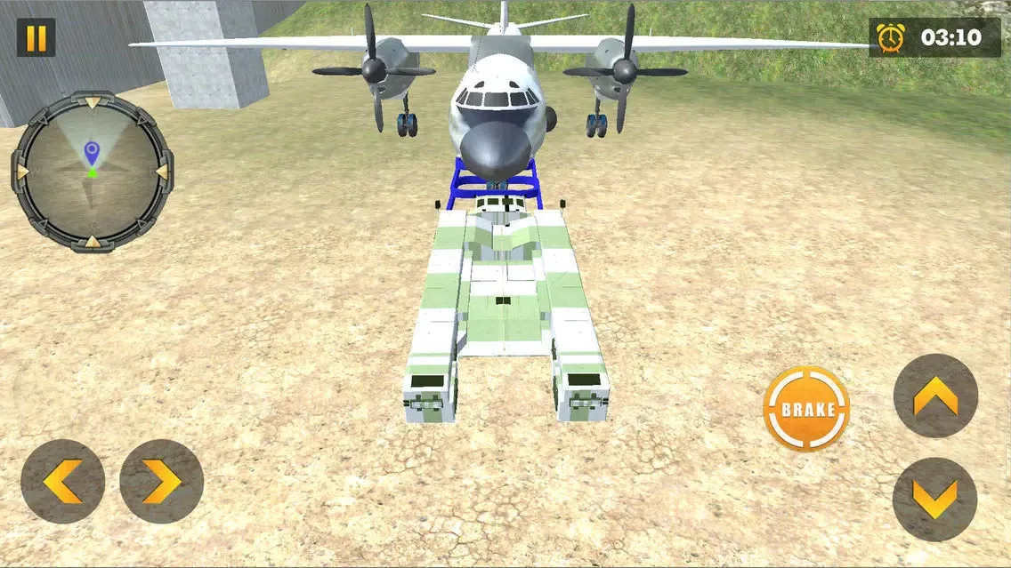 Captures d'écran de Army Criminals Transport Plane