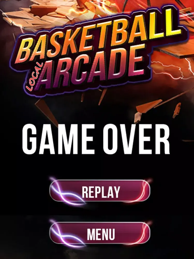 Tangkapan layar Basketball Local Arcade Game – Slam Dunk Challenge iPad 