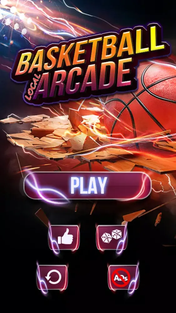 Tangkapan layar Basketball Local Arcade Game – Slam Dunk Challenge