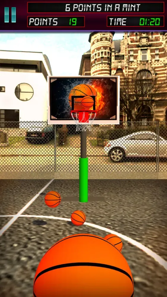 Tangkapan layar Basketball Local Arcade Game – Slam Dunk Challenge