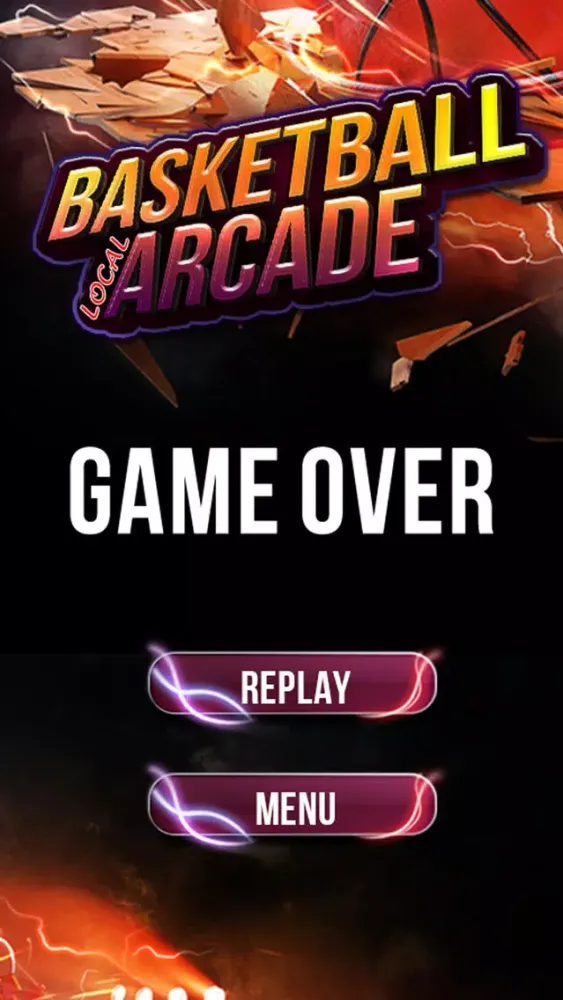 Tangkapan layar Basketball Local Arcade Game – Slam Dunk Challenge