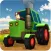 Blocky Farming Simulator USA Tractor Plow Harvest