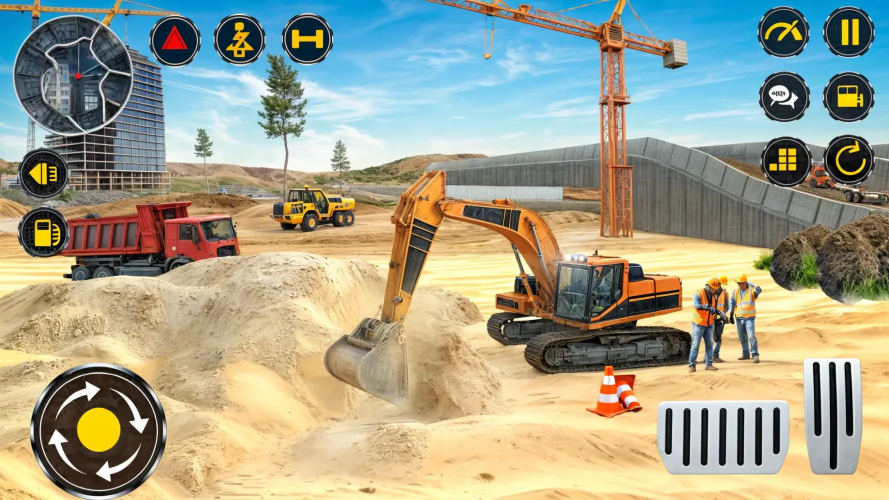 Tangkapan layar Heavy Excavator Simulator PRO