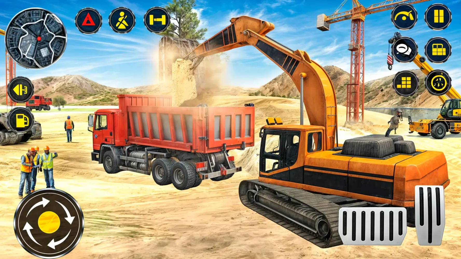 Tangkapan layar Heavy Excavator Simulator PRO