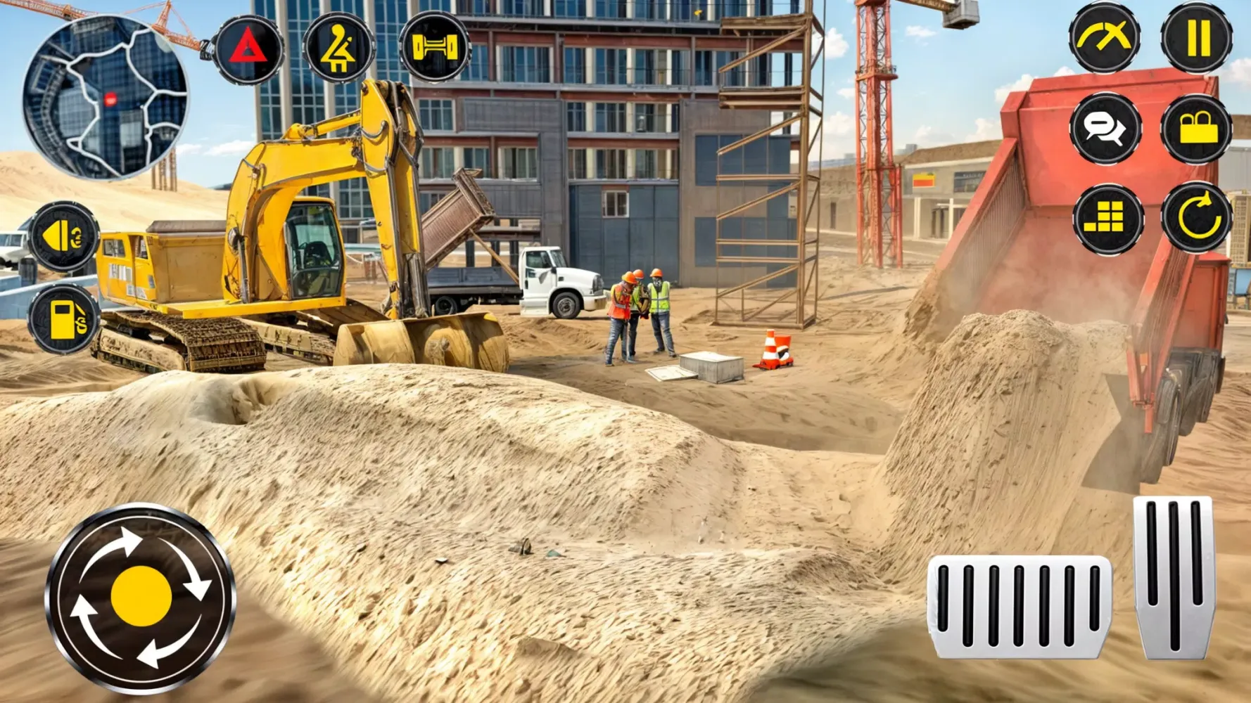 Tangkapan layar Heavy Excavator Simulator PRO
