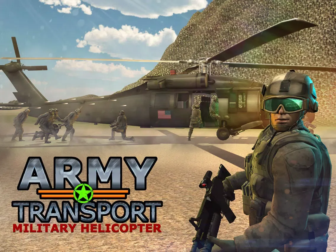 Ảnh chụp màn hình của US Army Helicopter Flight Sim iPad 