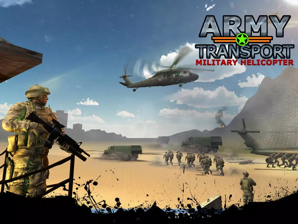 Ảnh chụp màn hình của US Army Helicopter Flight Sim iPad 