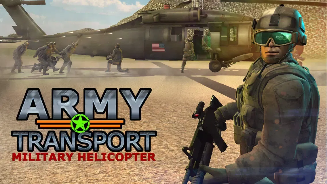 Ảnh chụp màn hình của US Army Helicopter Flight Sim