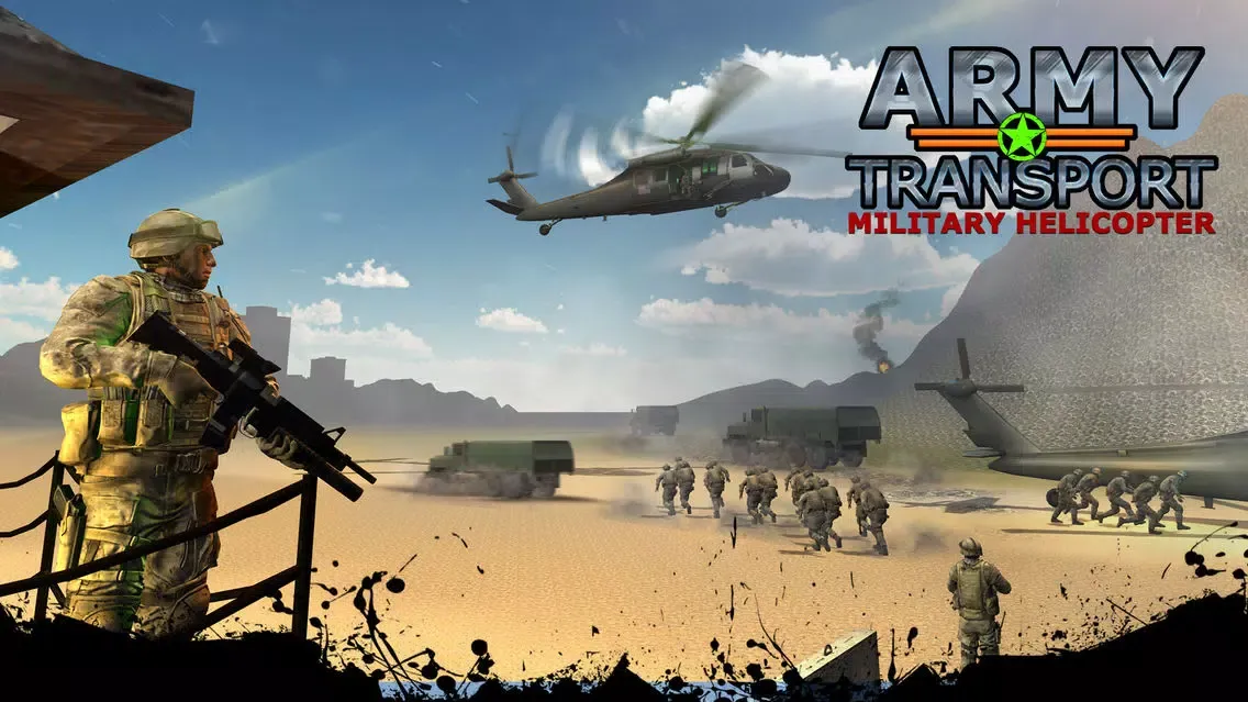 Ảnh chụp màn hình của US Army Helicopter Flight Sim