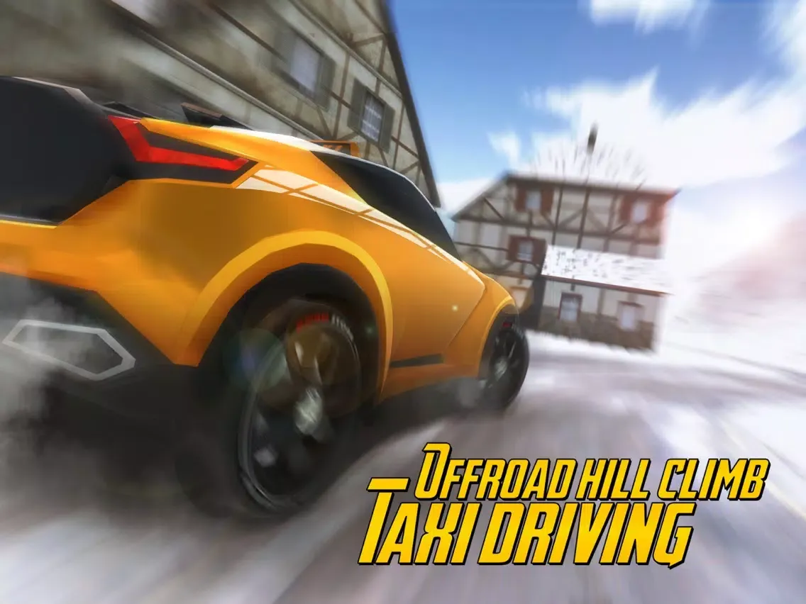 Offroad Crazy Taxi Driver 3D – Yellow Cab Service iPad  Screenshots