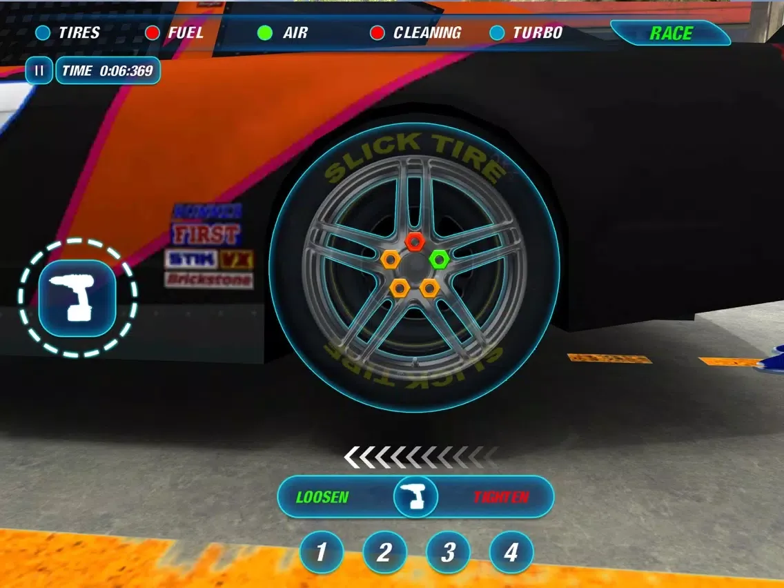 Pit Stop Car Mechanic Game 3D iPad 應用截圖