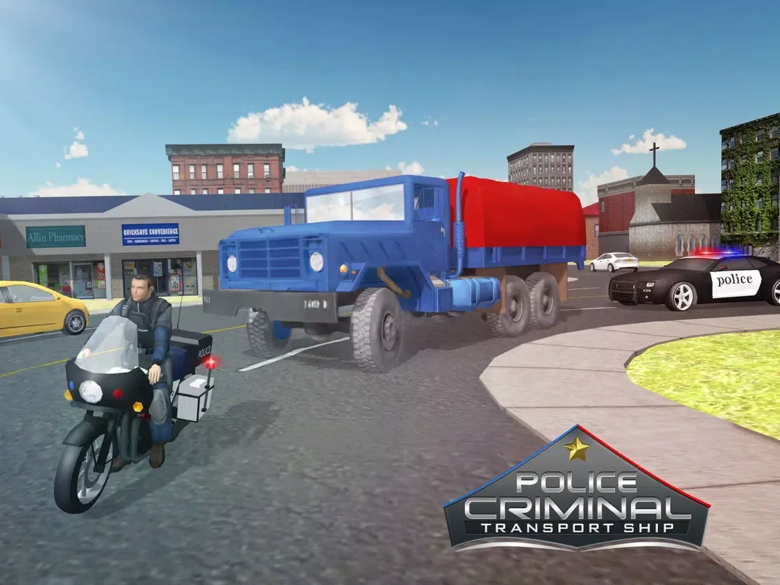 Captures d'écran de Police Criminal Transport Ship: Prison Coast Guard iPad 
