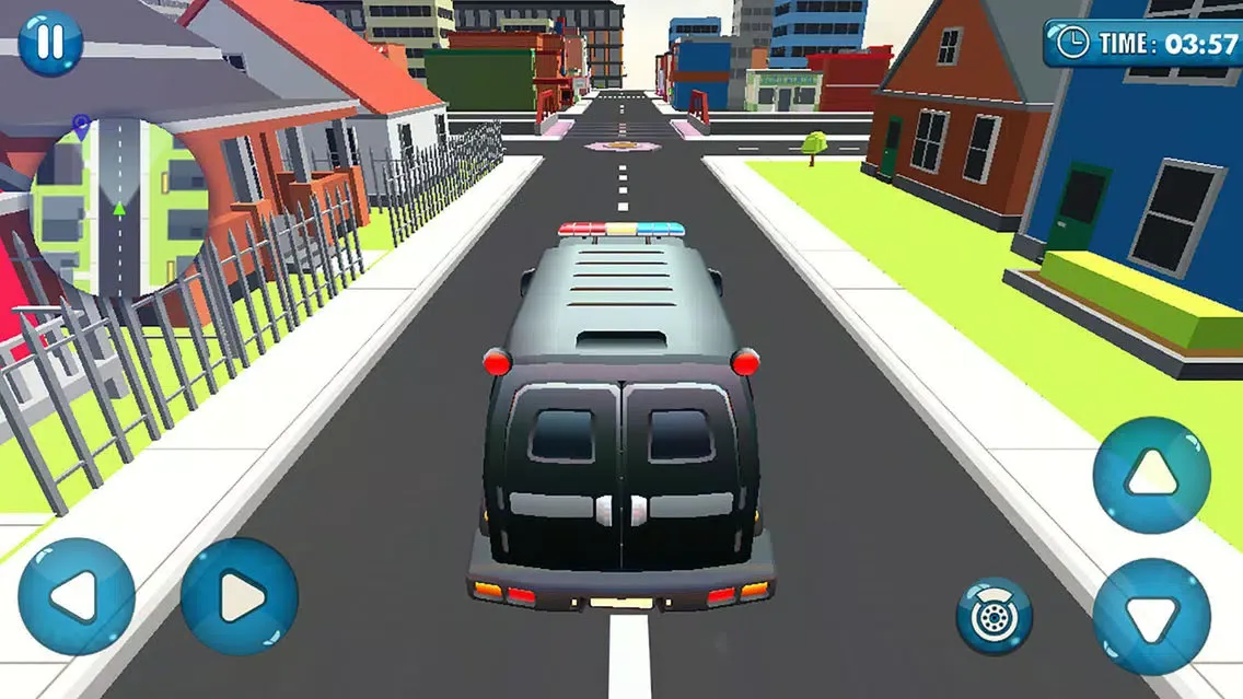 Stickman Police Bus Driver Pro应用截图