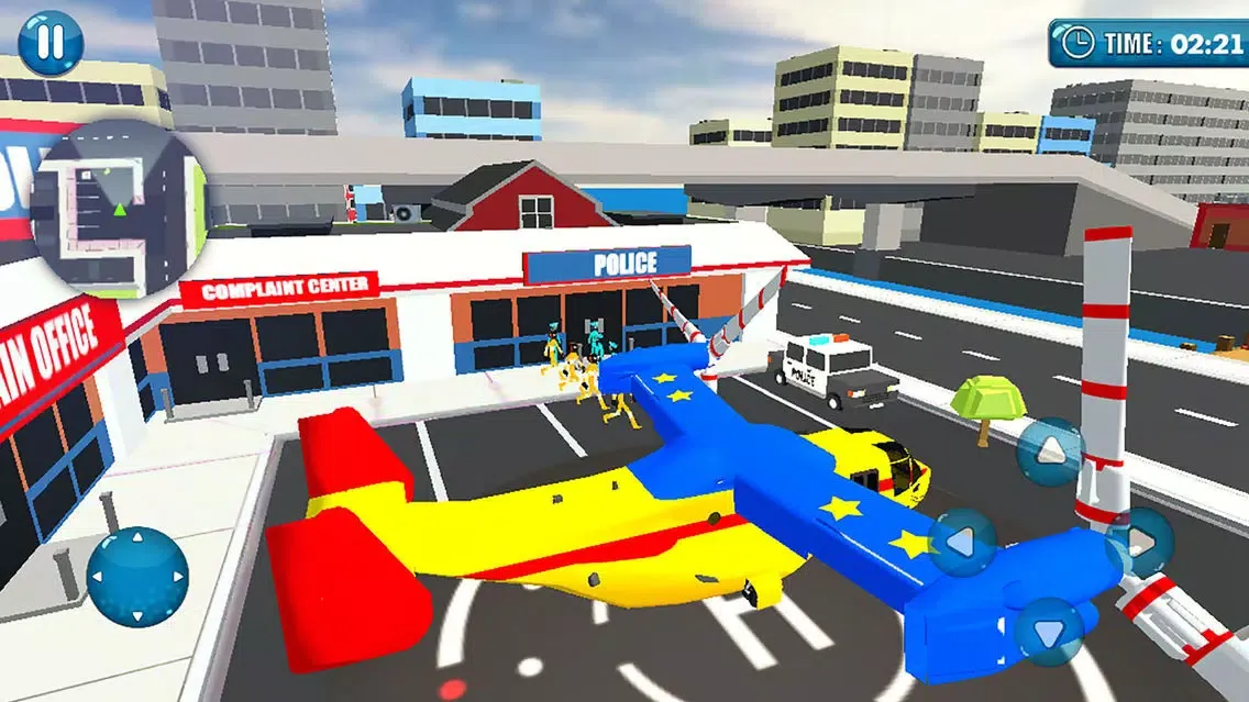 Stickman Police Bus Driver Pro应用截图