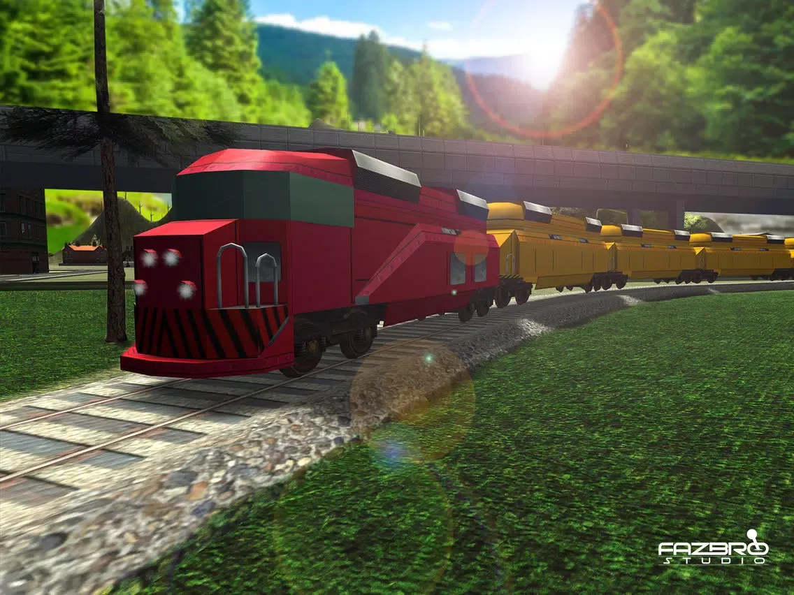 Capturas de tela do Police Prison Transport Train – Euro Train Station iPad 