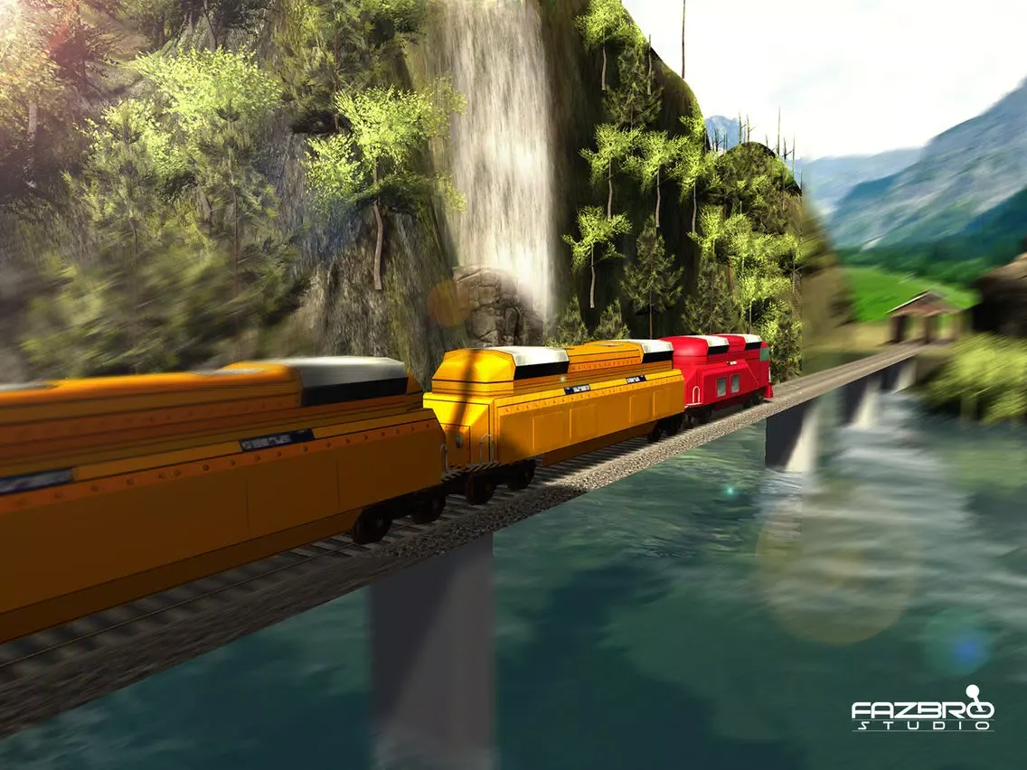 Capturas de tela do Police Prison Transport Train – Euro Train Station iPad 
