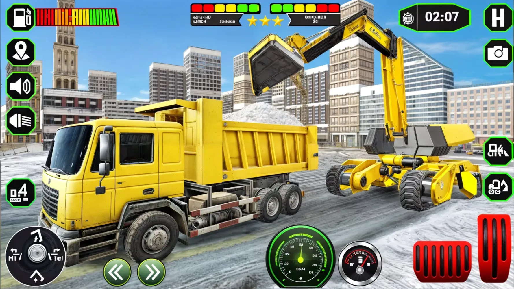 Screenshot di Real Heavy Snow Plow Truck
