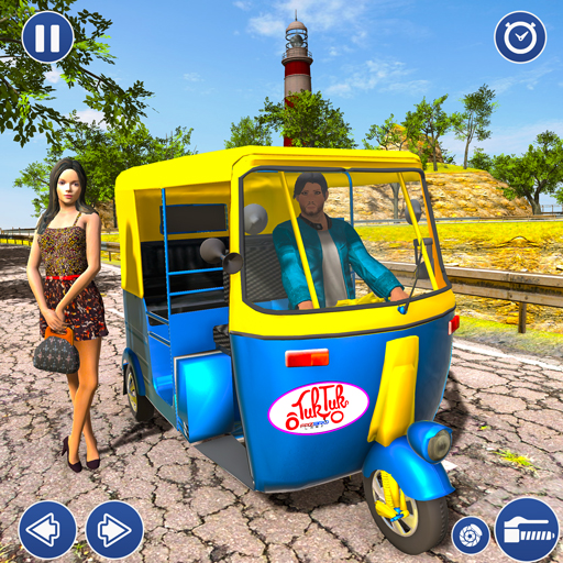 City Taxi Auto Rickshaw Game