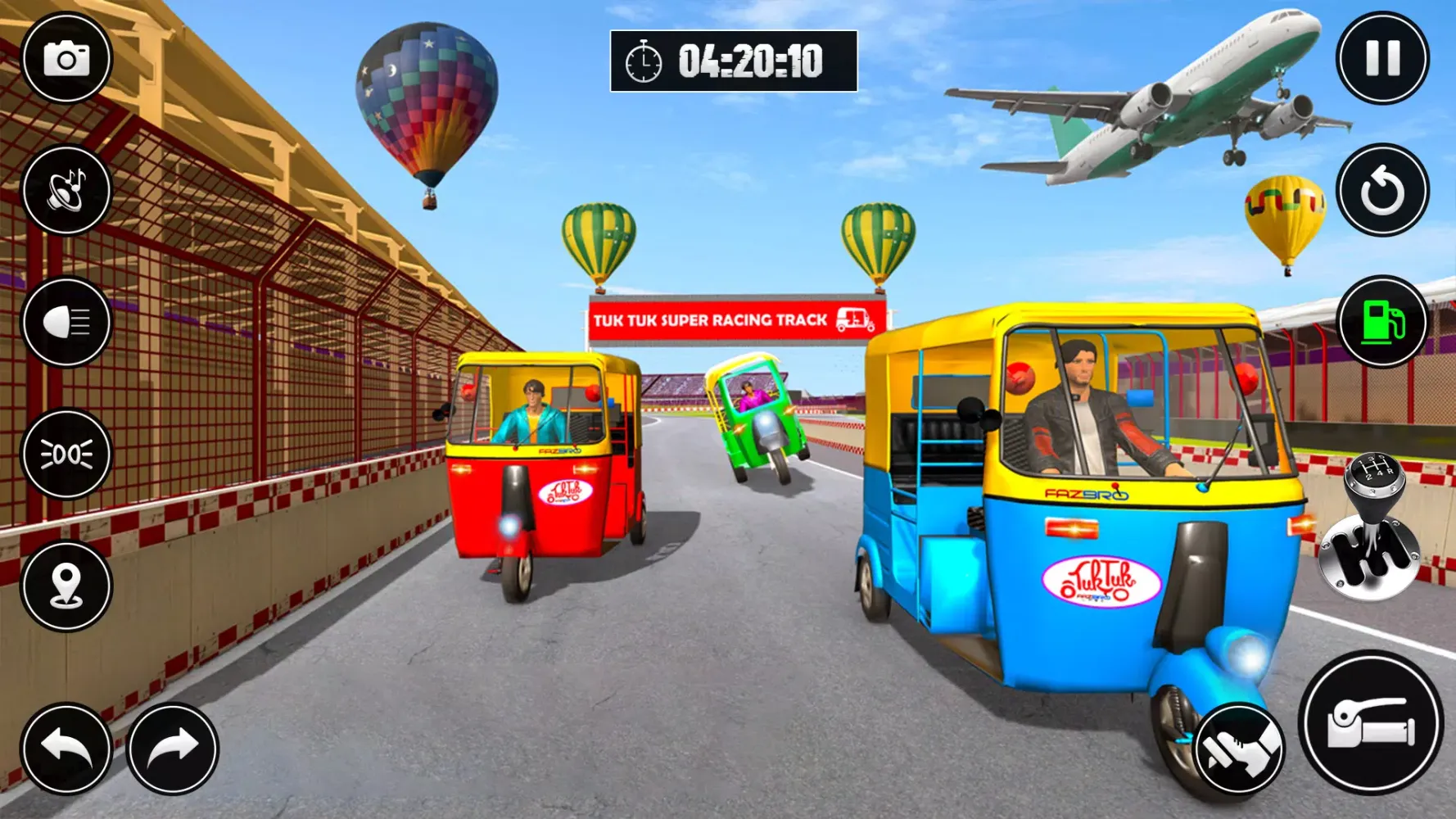City Taxi Auto Rickshaw Game Screenshots