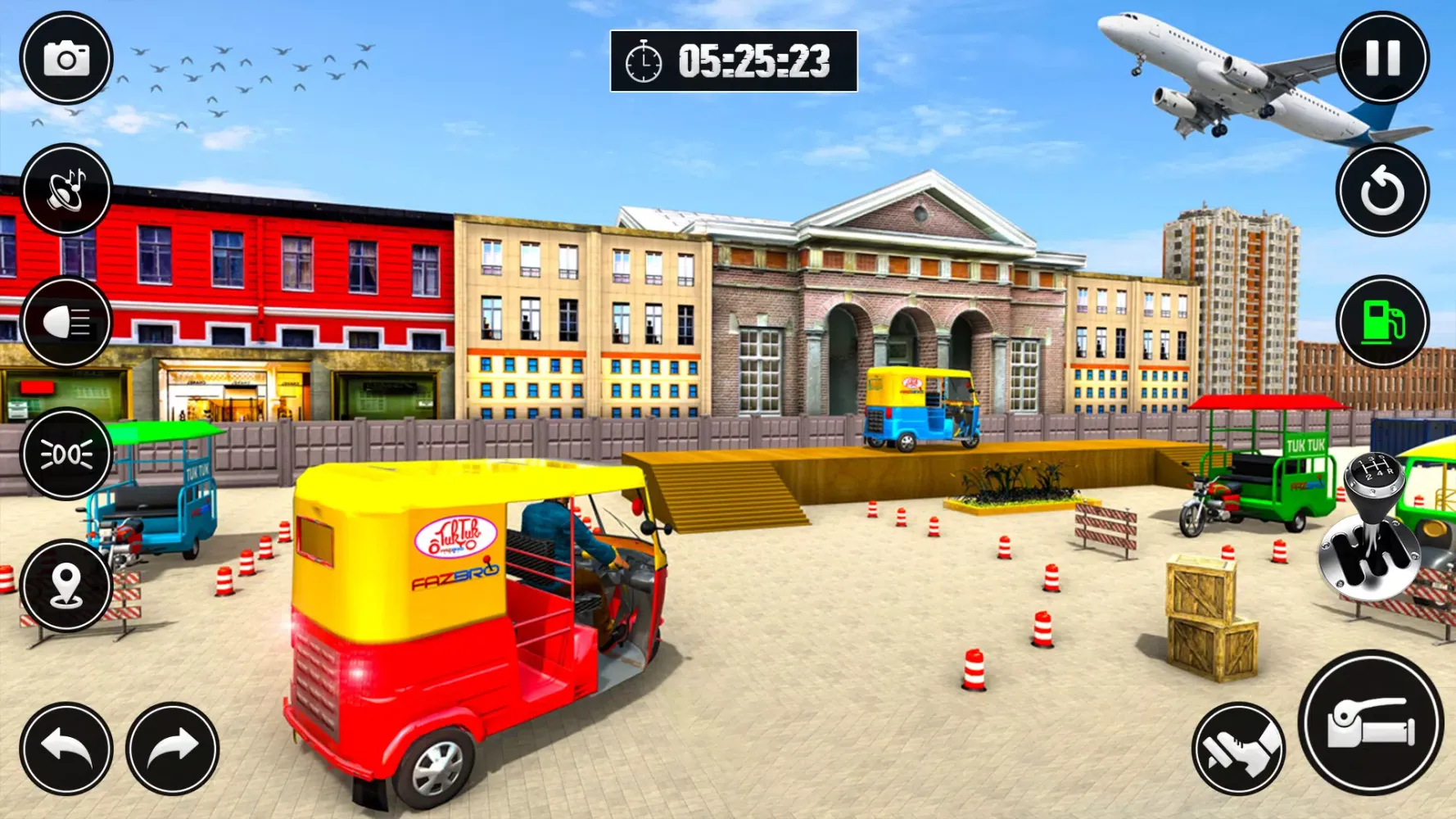 City Taxi Auto Rickshaw Game Screenshots