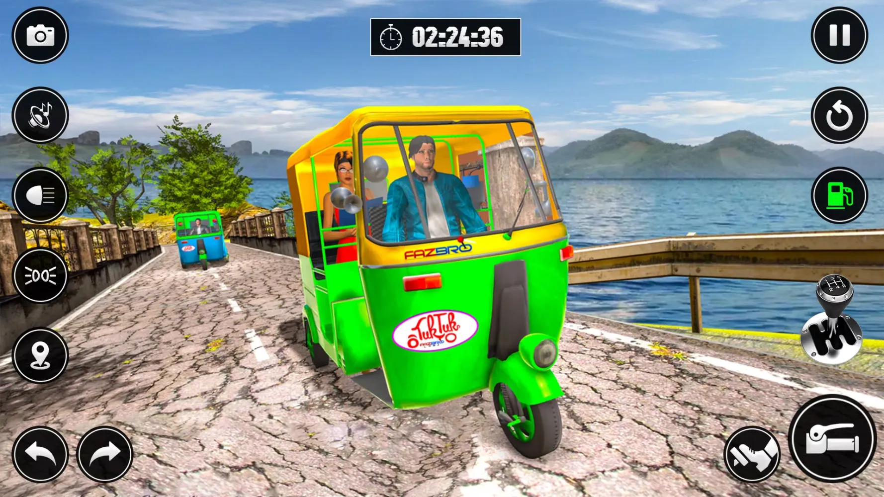 City Taxi Auto Rickshaw Game Screenshots