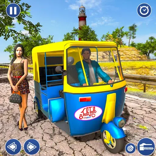 City Taxi Auto Rickshaw Game Screenshots