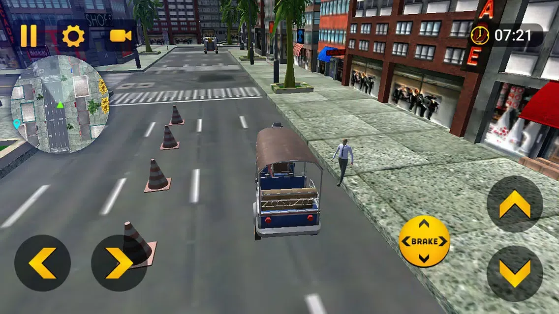 Скриншоты Tuk Tuk Rickshaw City Driver