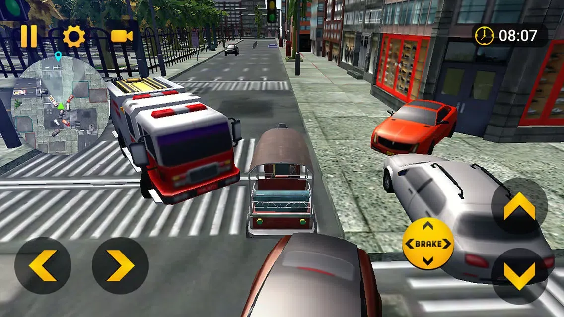 Скриншоты Tuk Tuk Rickshaw City Driver