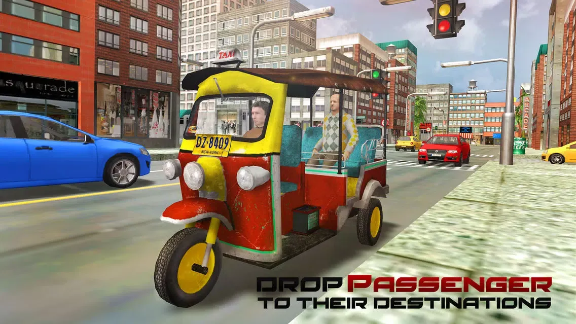 Скриншоты Tuk Tuk Rickshaw City Driver