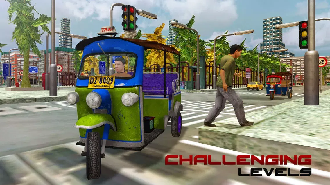 Скриншоты Tuk Tuk Rickshaw City Driver