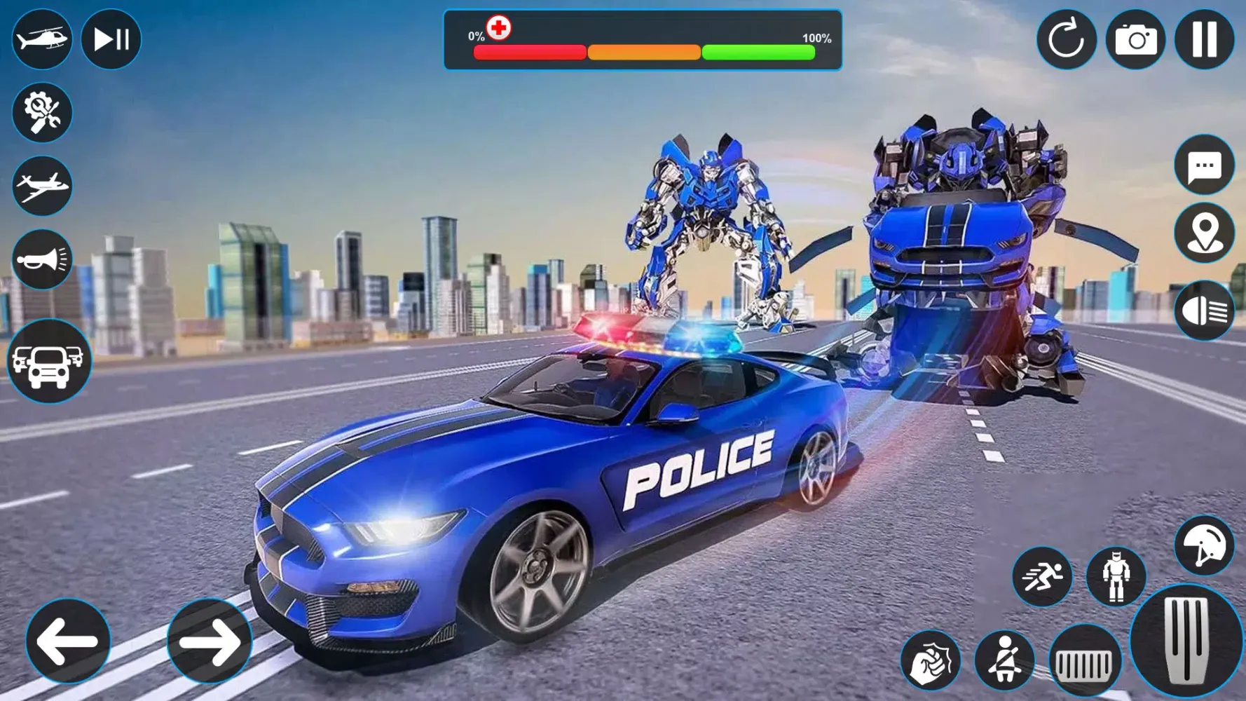 Скриншоты Police Robot Transport Games