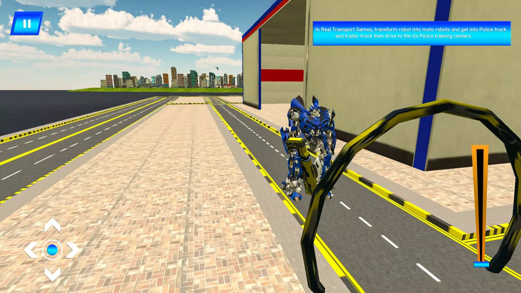 Скриншоты Police Robot Transport Games