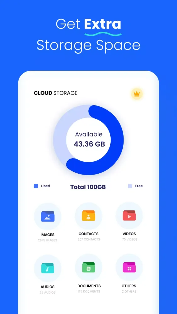 Cloud Storage: Cloud Drive App Screenshots