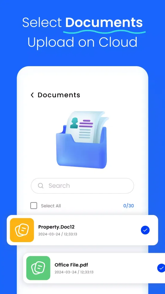 Cloud Storage: Cloud Drive App Screenshots