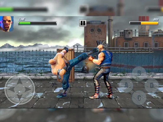 ภาพหน้าจอของ Street Warriors Fighting Game iPad 