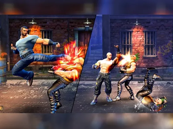 ภาพหน้าจอของ Street Warriors Fighting Game iPad 
