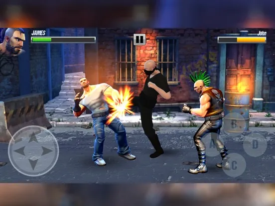 ภาพหน้าจอของ Street Warriors Fighting Game iPad 