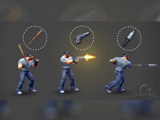 ภาพหน้าจอของ Street Warriors Fighting Game iPad 