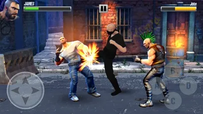 ภาพหน้าจอของ Street Warriors Fighting Game