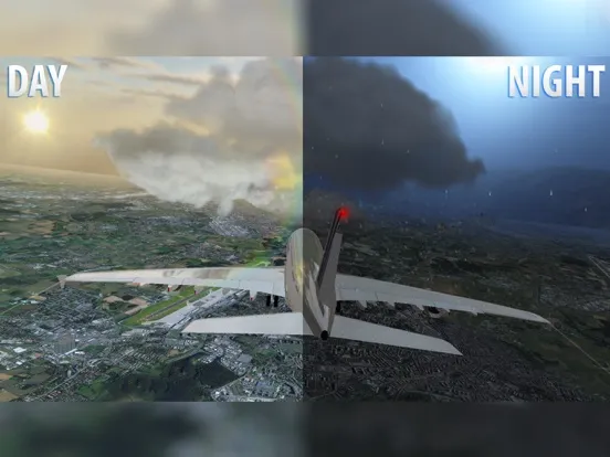 Screenshot di Realistic Plane Simulator iPad 