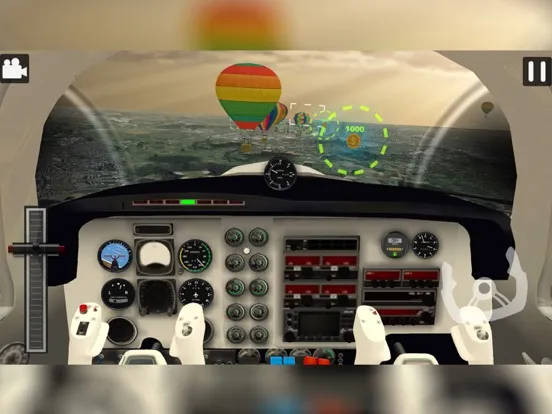 Screenshot di Realistic Plane Simulator iPad 