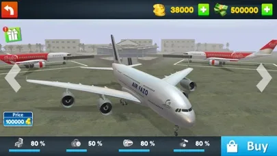 Screenshot di Realistic Plane Simulator