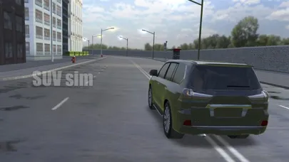 Capturas de tela do SUV Simulator