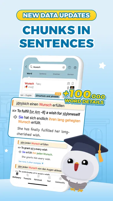 Faztaa German Dictionary Ekran Görüntüleri
