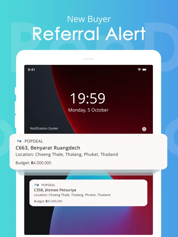 Capturas de tela do PopDeal - The Agent App iPad 