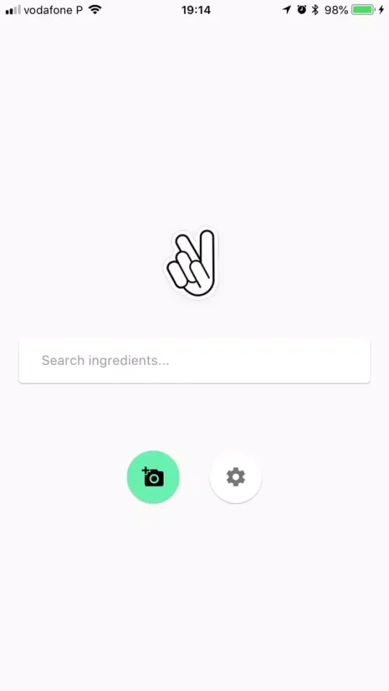 Zrzuty ekranu Kindly - Ingredient database