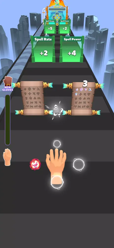 Capturas de tela do Spell Circle
