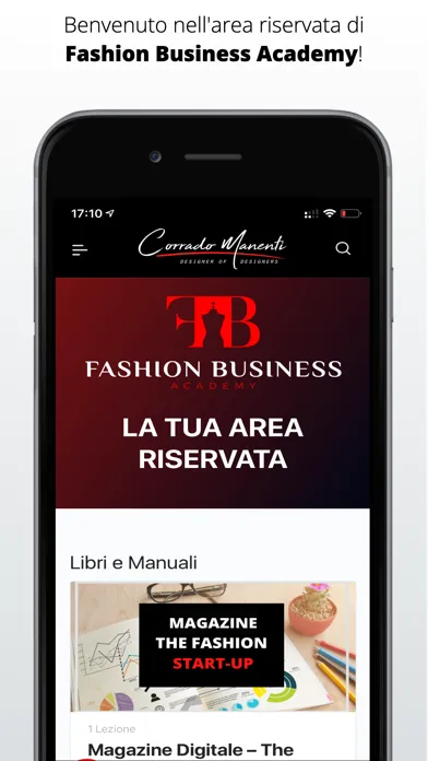 Ảnh chụp màn hình của FBA - Fashion Business Academy