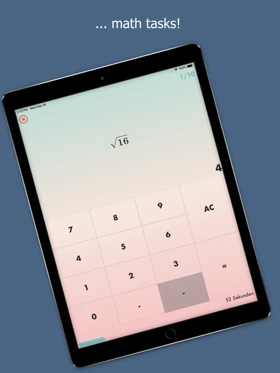 تصاویر Mental Math: Training Games iPad 